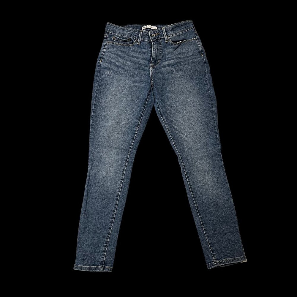 Signature Gold Levi Strauss Mid Rise Skinny Jeans